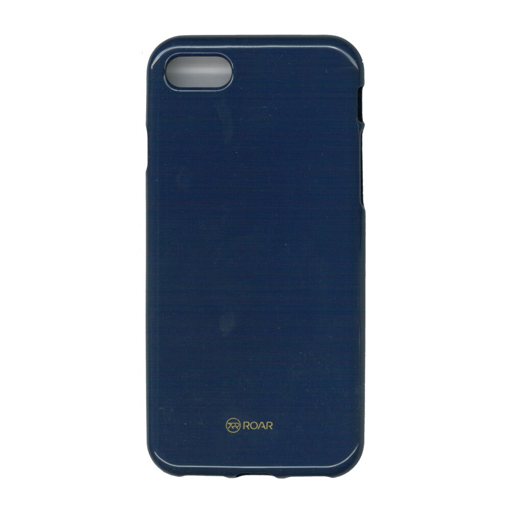 Husa din silicon lucios, Roar LA-LA Glaze, pentru iPhone 7, albastru