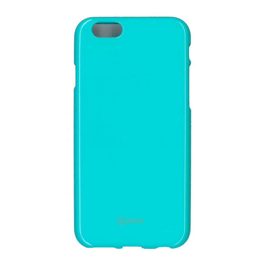 Husa din silicon lucios, Roar LA-LA Glaze, pentru iPhone 7, verde