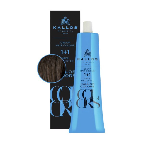 Vopsea de par Colors Kallos 60 ml nr.3N Brun inchis