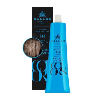 Vopsea de par Colors Kallos 60 ml nr.5N Brun deschis Vopsea de par Colors Kallos 60 ml nr.5N Brun deschis