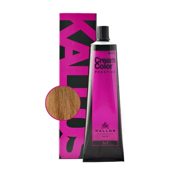 Vopsea de par Prestige Kallos 60ml,nr.8.04.blond caramel Vopsea de par Prestige Kallos 60ml,nr.8.04.blond caramel