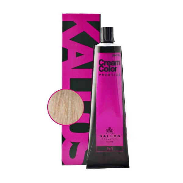 Vopsea de par Prestige Kallos 60ml,nr.10.4 blond lemn trandafir