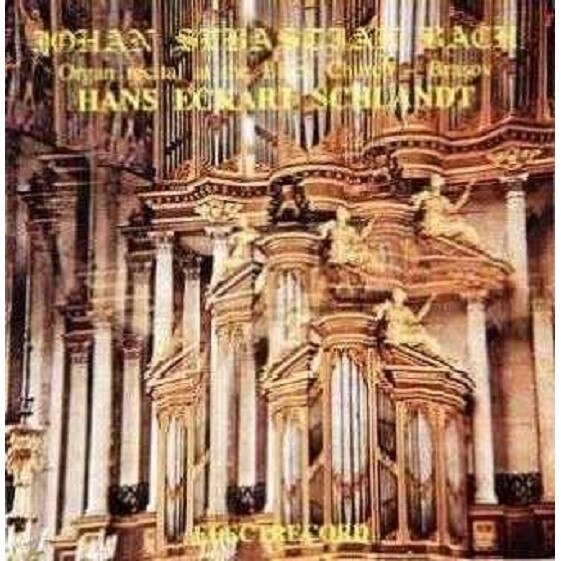 Hans Eckart Schlandt playing the organ of the Brasov Black Church - Johann Sebastian Bach -Organ recital (CD)