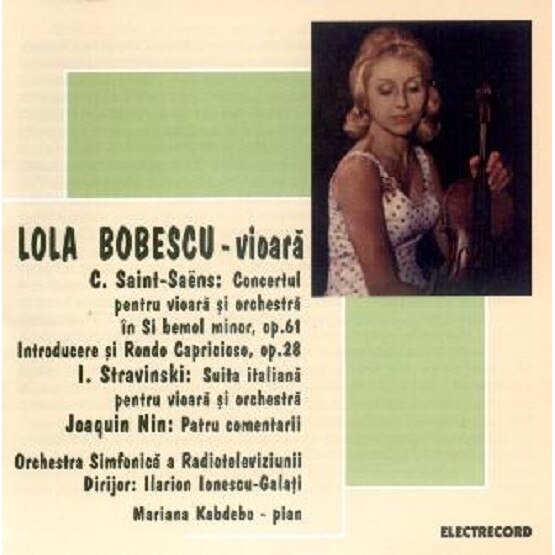 LOLA BOBESCU - Vioara (CD)