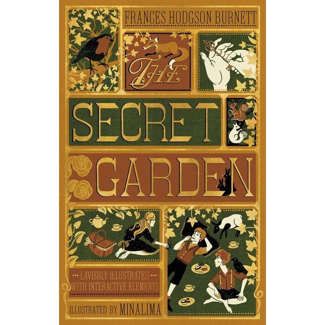 The Secret Garden (Illustrated with Interactive Elements) de Frances Hodgson Burnett