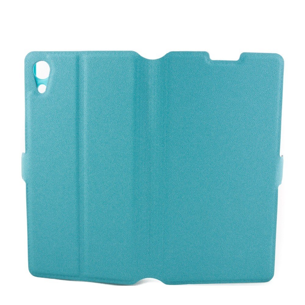Husa Sony Ericsson Xperia Z4 - Pocket Book piele ECO - culoare bleu