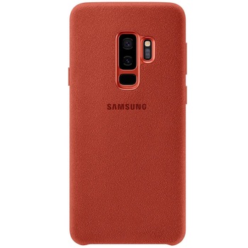 Husa protectie spate silicon soft, pentru Samsung Galaxy S9, bumper ultraslim, Rosu, BBL390