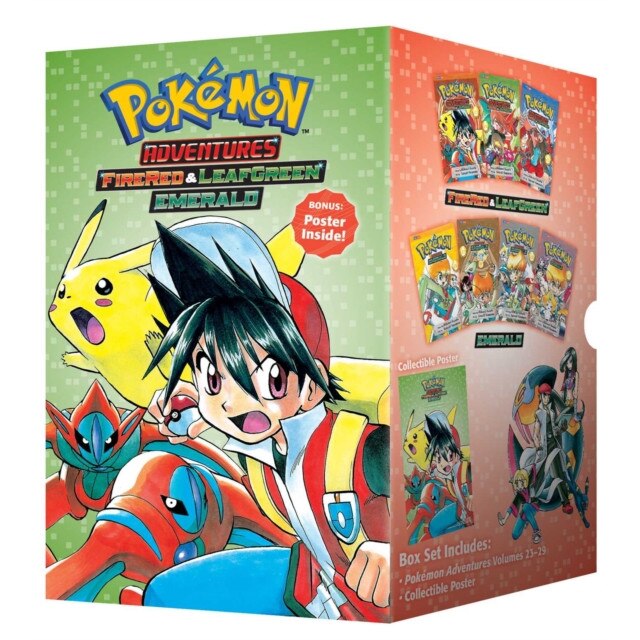 Pokemon Adventures Volumes 23-29 [ FireRed and LeafGreen Emerald