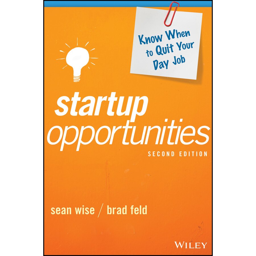Startup Opportunities de Sean Wise