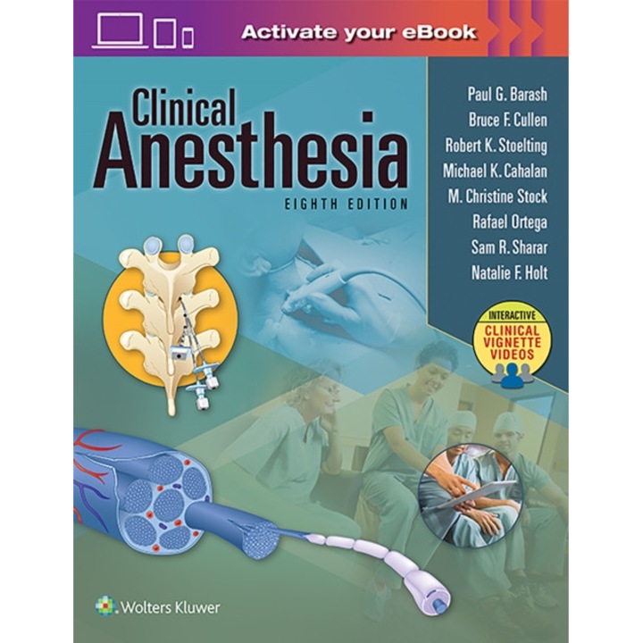 Clinical Anesthesia, 8e: Print + Ebook with Multimedia de Paul G. Barash