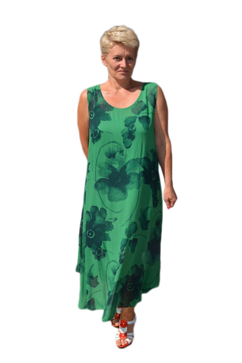 Rochie casual,material subtire ,D&J Exclusive,, Verde