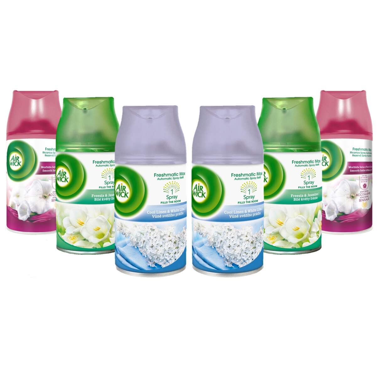 Rezerve odorizant camera Air Wick Freshmatic 6x250ml