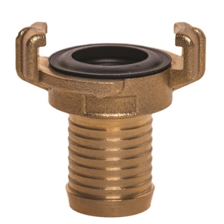 Конектор за маркуч Top Garden 1" месинг TG, Жълт