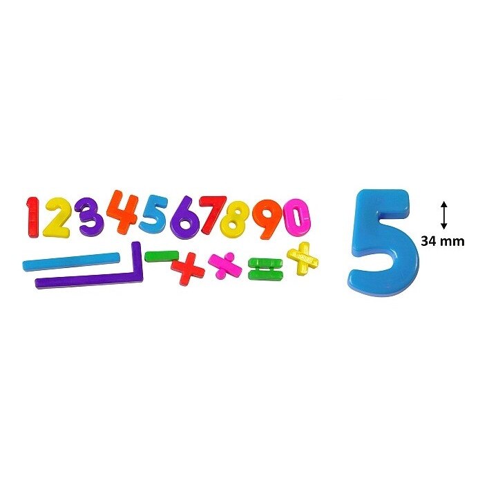 Numere magnetice Miniland 162 buc