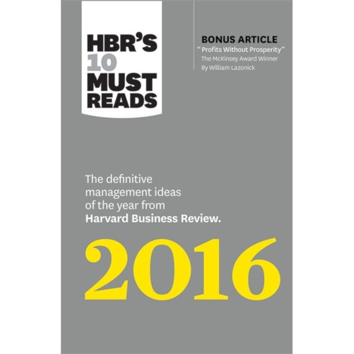 HBR's 10 Must Reads de Harvard Business Review
