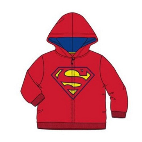 Geaca fleece, Superman, rosie-18 luni