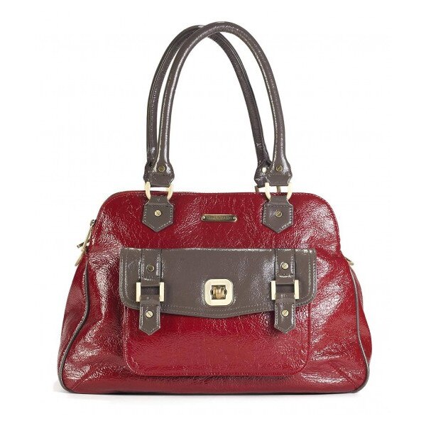 Geanta pentru scutece multifunctionala - timi&leslie - 7 in 1 - Sophia Cherry Red