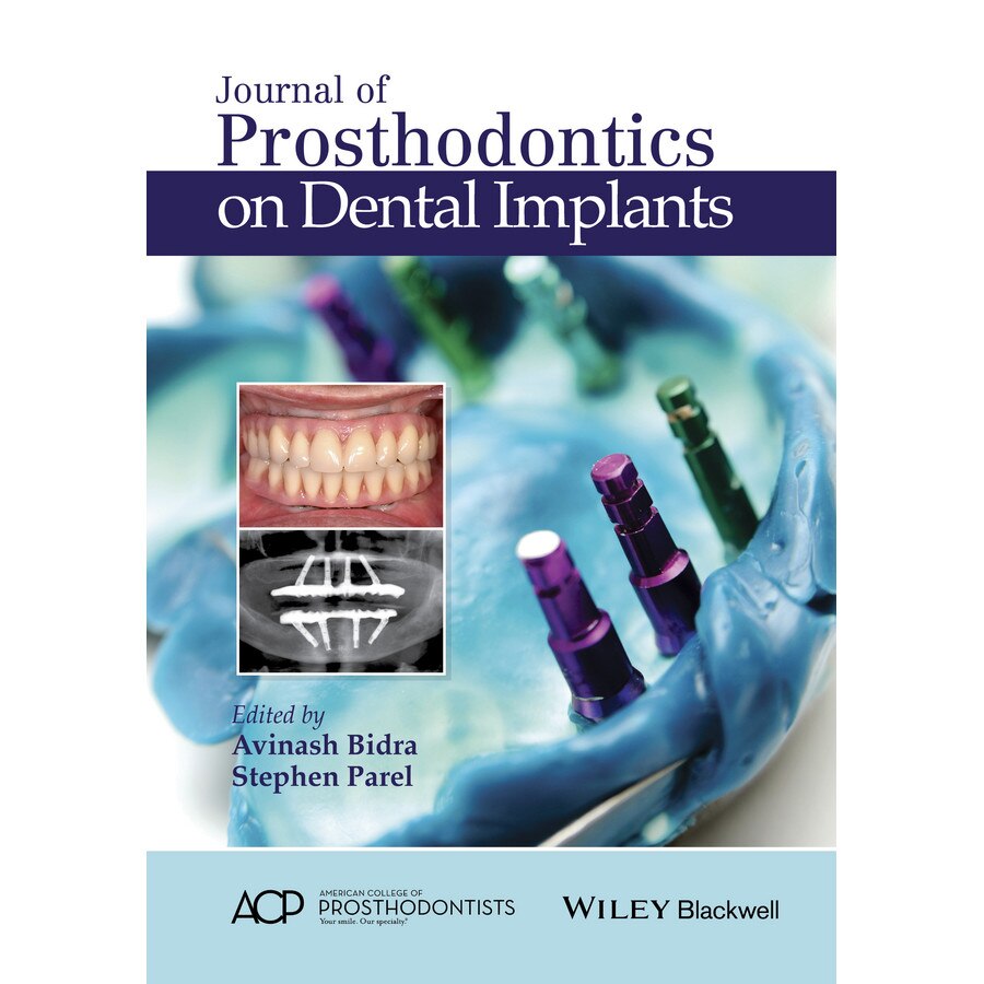 Journal of Prosthodontics on Dental Implants de Avinash Bidra