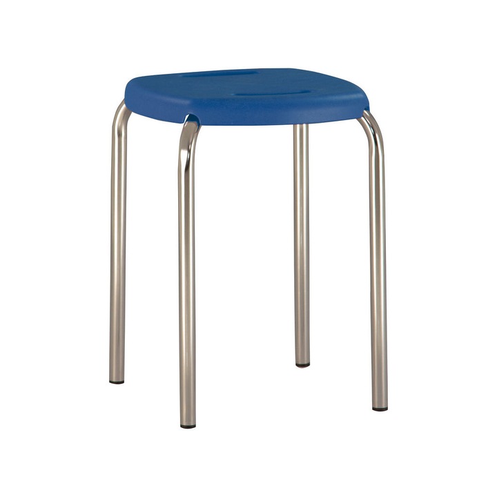 Beetle Chrome konyhai szék, kék