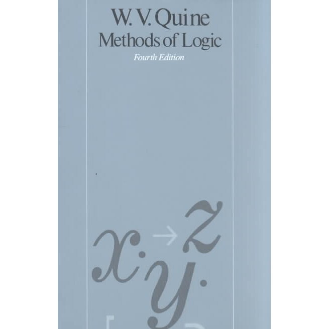 Methods of Logic 4e de Willard Van Orm Quine