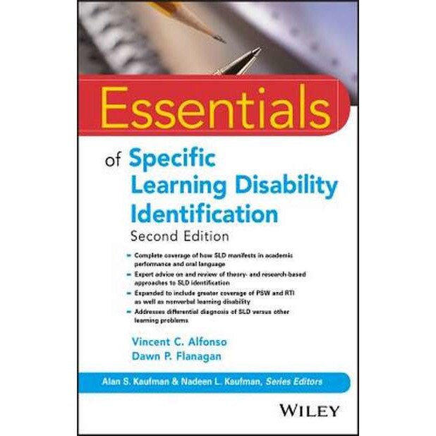 Essentials of Specific Learning Disability Identification de Vincent C. Alfonso