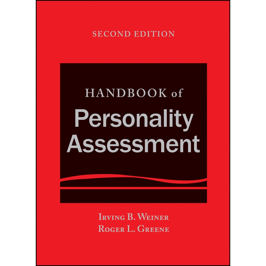 Handbook of Personality Assessment de Irving B. Weiner