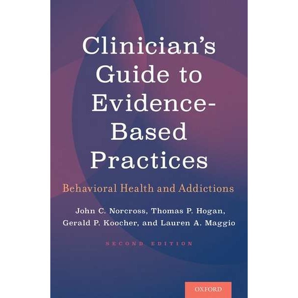 Clinician's Guide to Evidence-Based Practices de John C. Norcross