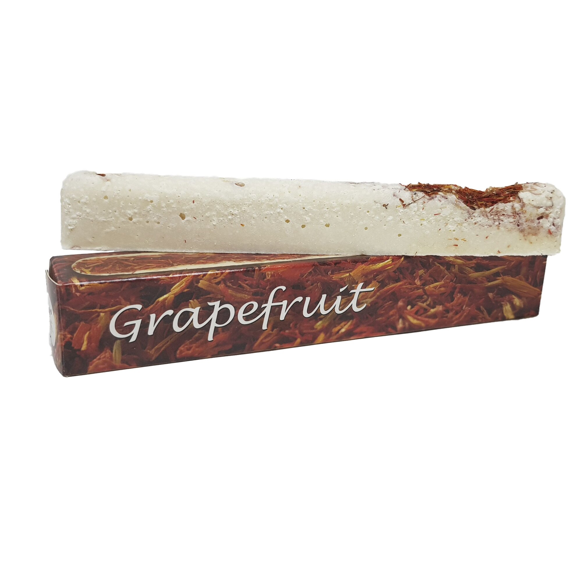 Baton efervescent de baie cu grapefruit, prelucrat manual, Village Cosmetics, 50 g