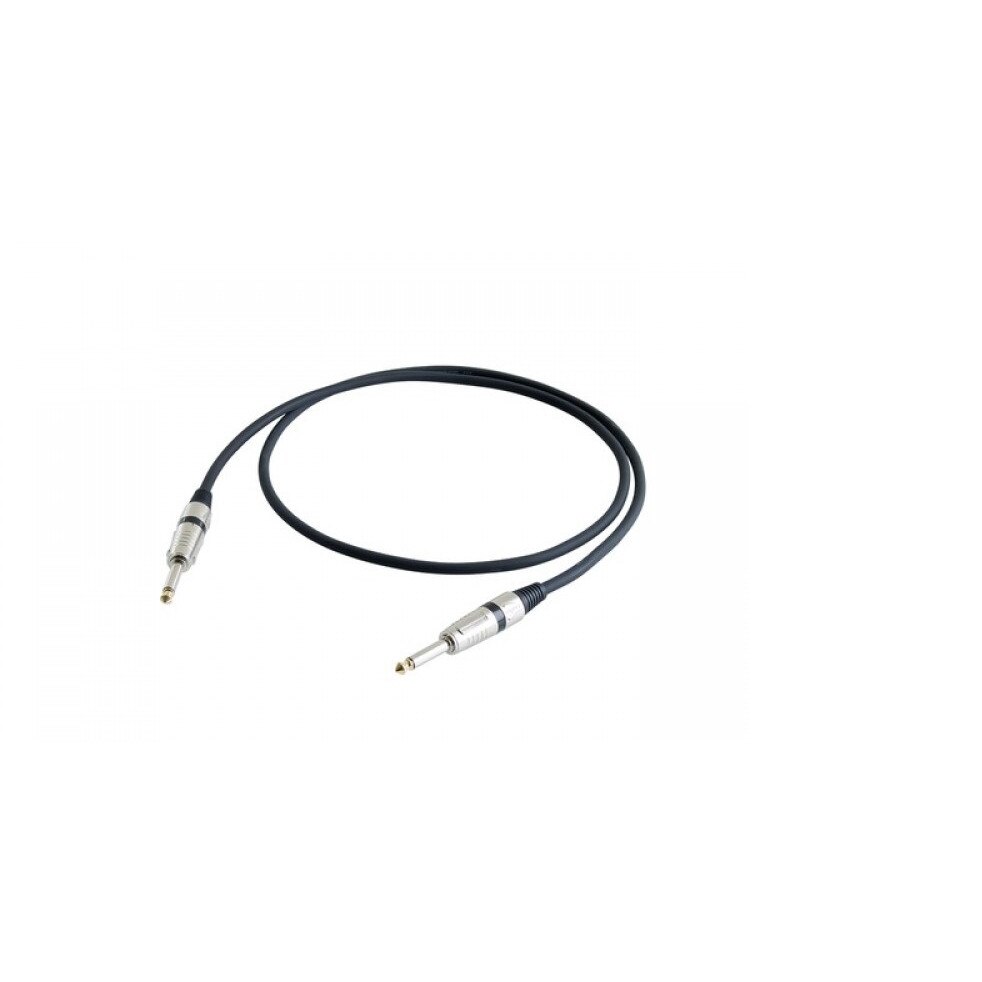 Cablu profesional cu mufa jack 6.3 mm mono, lungime 1 m, STAGE180LU05, Proel