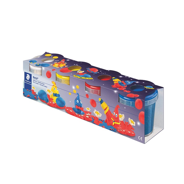 Staedtler könnyű gyurma 4 szín STH-8134-01