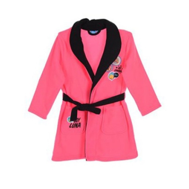 Halat de baie, roz, Soy Luna-6 ani