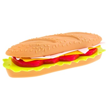 Sandwich din plastic, 16x6x7 cm Sandwich din plastic, 16x6x7 cm