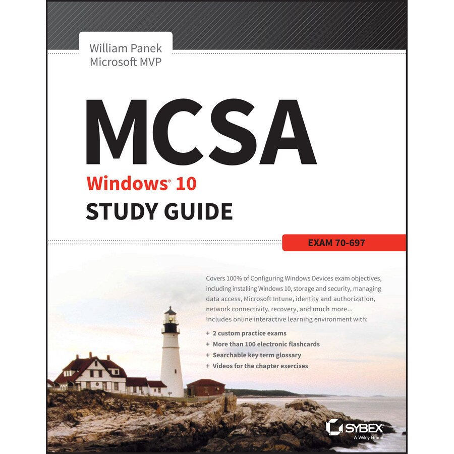 MCSA Microsoft Windows 10 Study Guide de William Panek