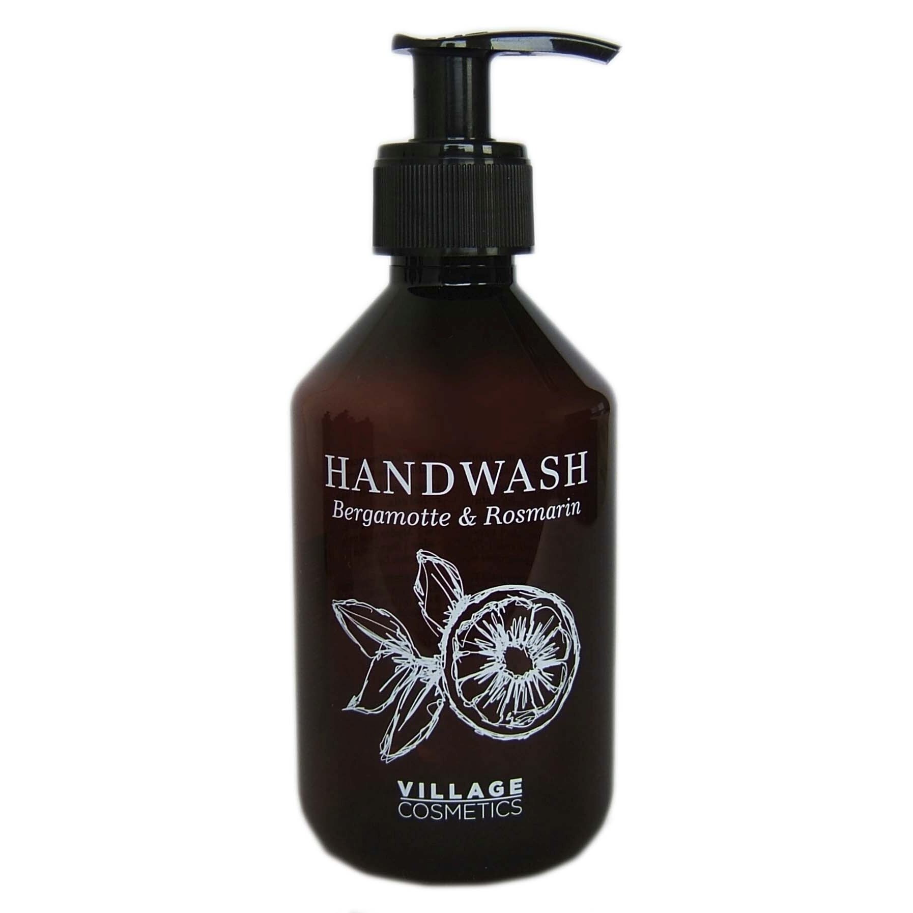 Sapun-crema lichid bergamota si rozmarin, Village Cosmetics, 250 ml