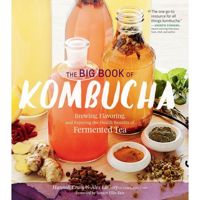 The Big Book of Kombucha de Hannah Crum