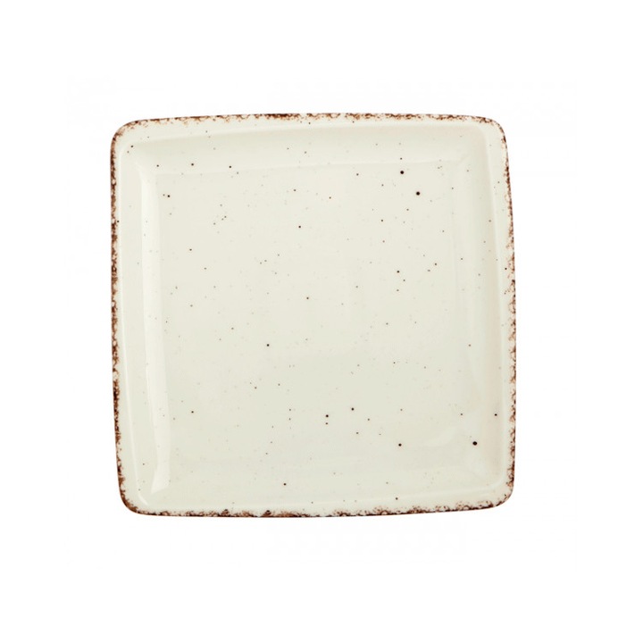 Farfurie patrata GURAL colectia SIDE 22x22cm