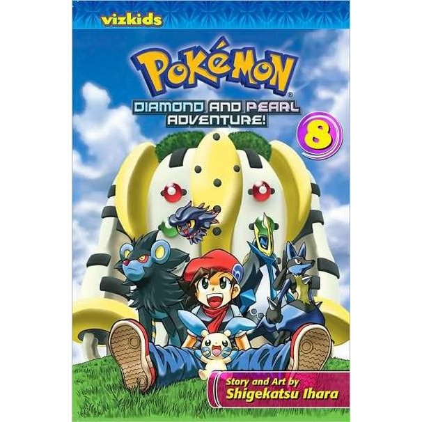 Pokémon, Diamond and Pearl Adventure, Volume 8 de Shigekatsu Ihara