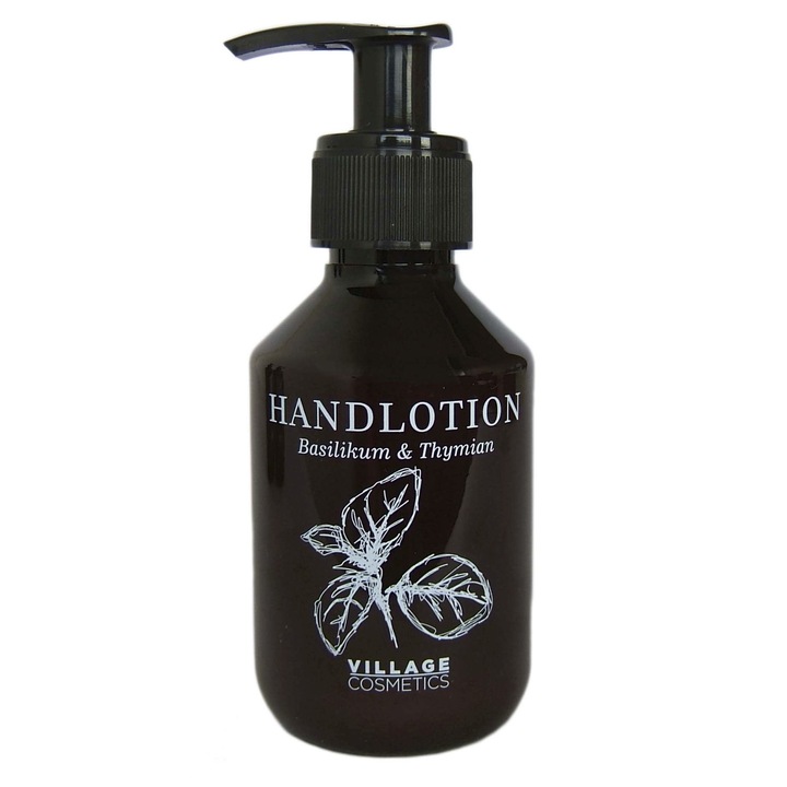 Kakukkfű-bazsalikomos kézápoló, Village Cosmetics, 150 ml