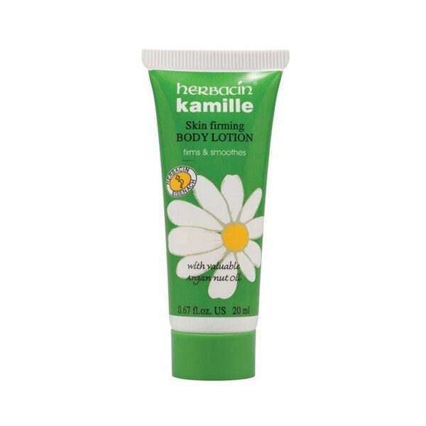 Lotiune tonfiere corporala cu musetel si argan, Herbacin, 20 ml