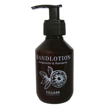 Lotiune maini bergamota si rozmarin, Village Cosmetics, 150 ml Lotiune maini bergamota si rozmarin, Village Cosmetics, 150 ml