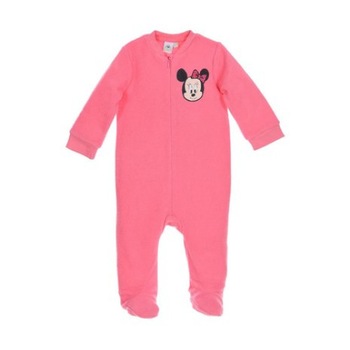 Salopeta fleece, roz deschis, Minnie-18 luni Salopeta fleece, roz deschis, Minnie-18 luni