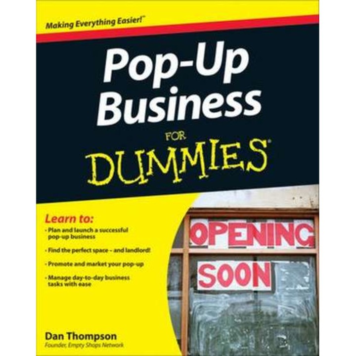 Pop–Up Business For Dummies de Dan Thompson