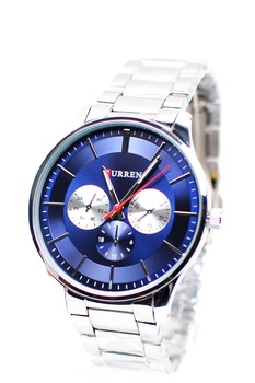 Ceas de mana barbati casual - elegant Curren Blue Man M8282SLB Ceas de mana barbati casual - elegant Curren Blue Man M8282SLB