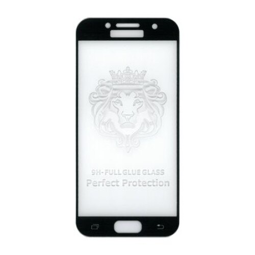 Folie sticla full size cu adeziv pe toata suprafata, Gema, pentru Samsung Galaxy A3 2017, negru