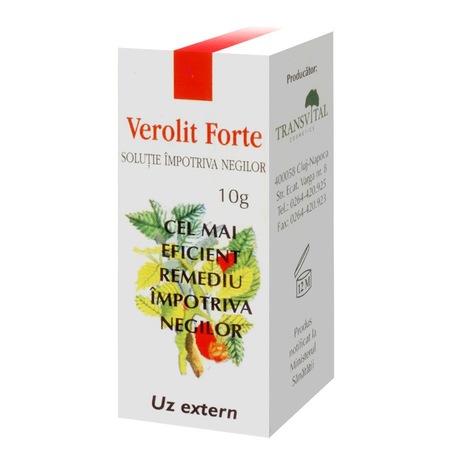 Solutie Impotriva Negilor Verolit Forte 5 Ml Emag Ro