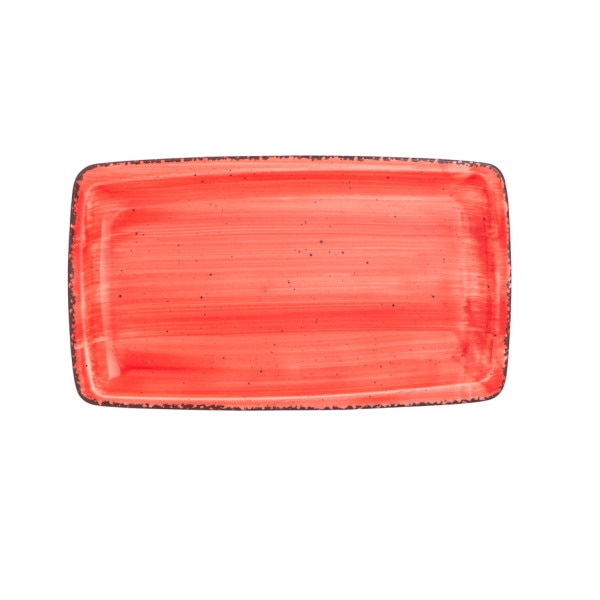 Platou dreptunghiular GURAL colectia RED 29x17cm
