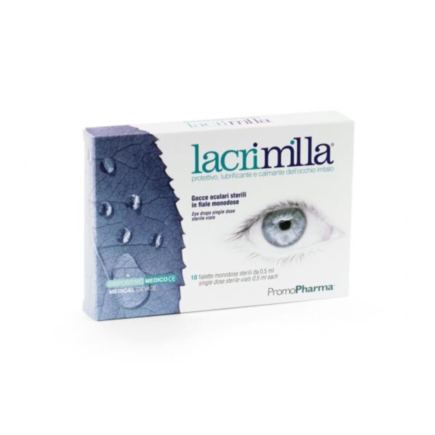 Lacrimilla Solutie pentru ochi 10 flacoane cu 0,5 ml