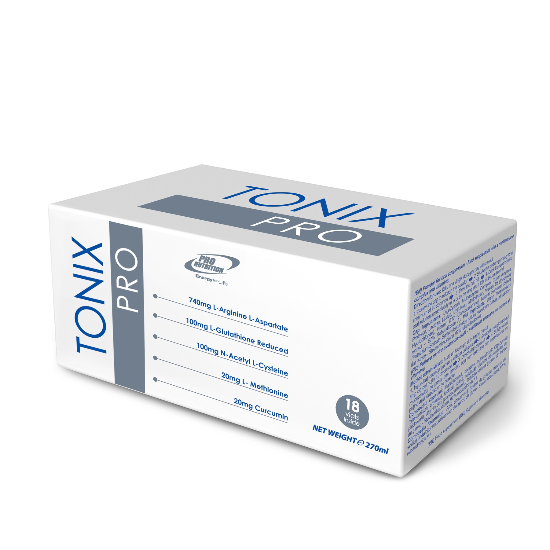 Supliment hepatoprotector, Tonix Pro, 18 fiole x 15 ml