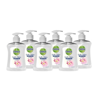 Pachet sapun lichid Dettol Chamomille, 6 x 250 ml Pachet sapun lichid Dettol Chamomille, 6 x 250 ml