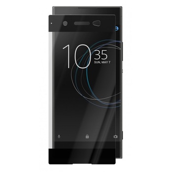 Folie de protectie Vetter GO Tempered Glass Full Frame pentru Sony XA1 Ultra, Black Folie de protectie Vetter GO Tempered Glass Full Frame pentru Sony XA1 Ultra, Black